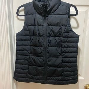 Lands' End Classic Black Outerwear